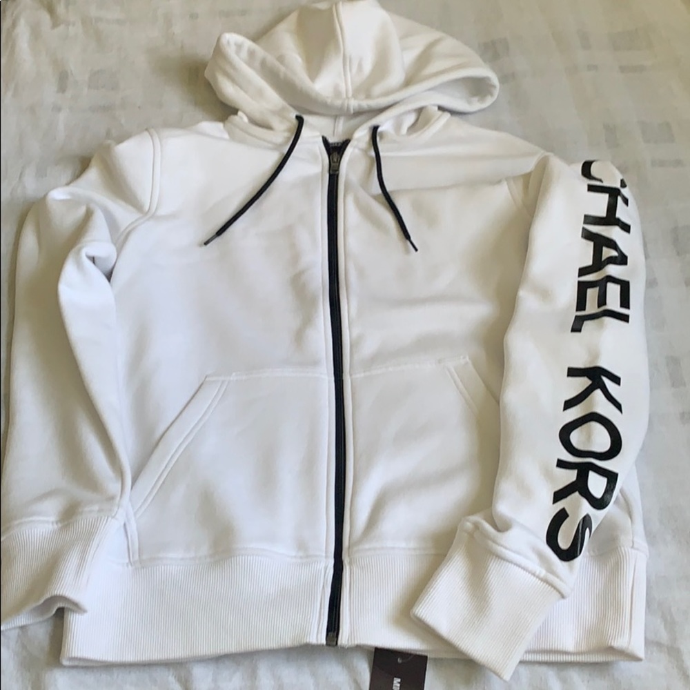 Michael Kors zip up hoodie